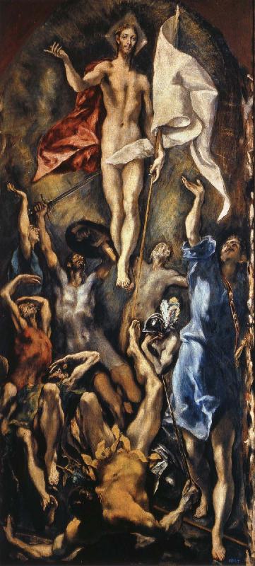 El Greco The Resurrection Sweden oil painting art